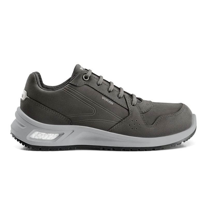 Zapatilla Voran Energy 610 negra, calzado de seguridad ultraliviano y deportivo