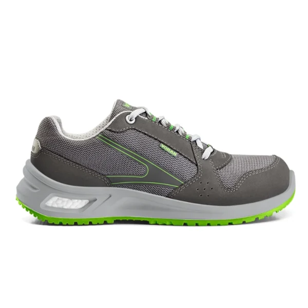Zapatilla Voran Energy 420 negra, calzado de seguridad deportivo y ultraliviano