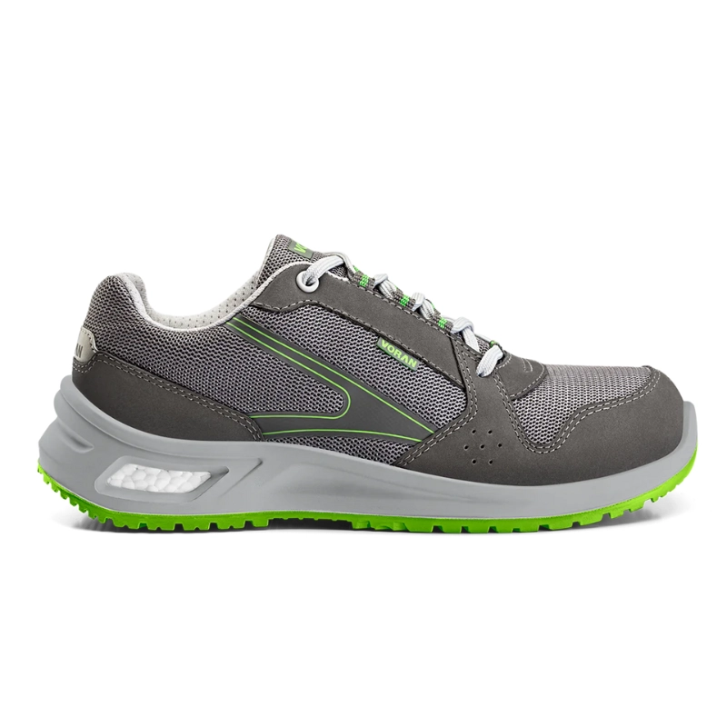 Zapatilla Voran Energy 420 negra, calzado de seguridad deportivo y ultraliviano