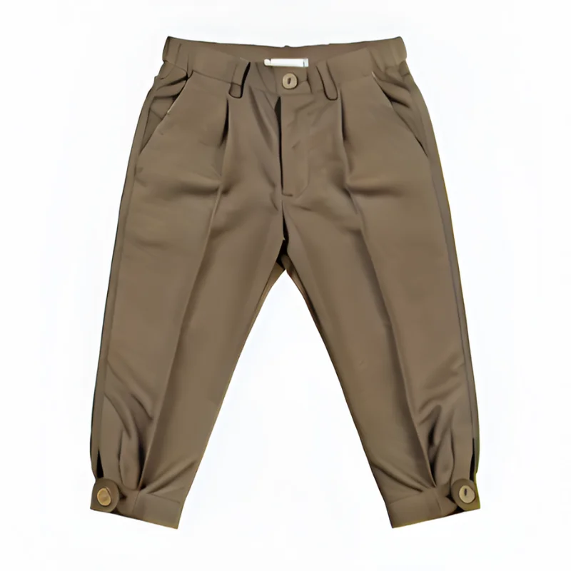 Bombacha de campo para niños beige, cómoda y resistente