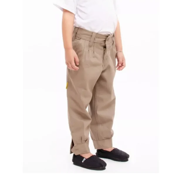 Bombacha de campo para niños Pampero beige, cómoda y resistente