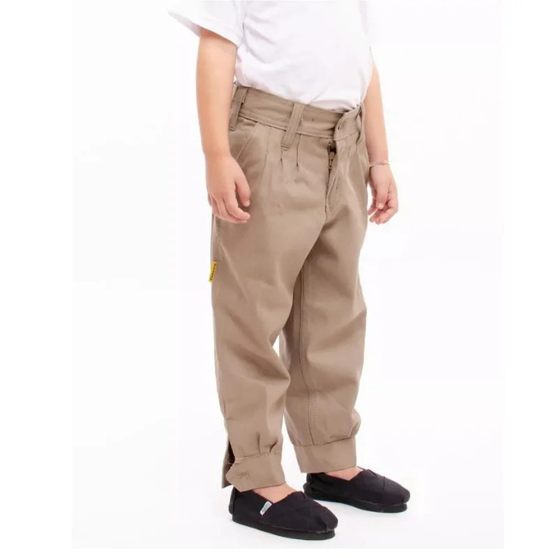 Bombacha de campo para niños Pampero beige, cómoda y resistente