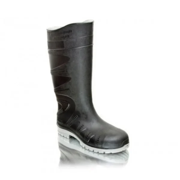 Bota PVC inyectada Ombú negra impermeable para uso industrial