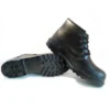 Botín PVC económico negro, calzado impermeable funcional