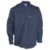 Camisa de trabajo Ombú azul marino resistente para uniforme profesional