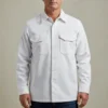 Camisa de trabajo Oxytone blanca para uniforme profesional