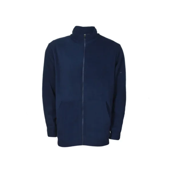 Campera polar Pampero azul marino para trabajo y abrigo