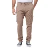 Pantalón cargo fit elastizado Pampero beige ajustado para trabajo y uso casual