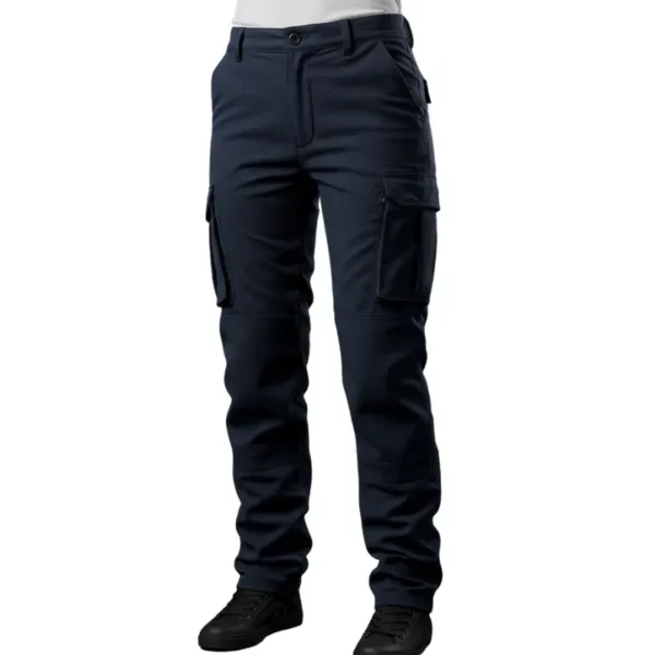 Pantalón Ripstop azul marino antidesgarro para trabajo y actividades al aire libre