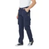Pantalón cargo Ripstop Pampero azul marino antidesgarro para trabajo