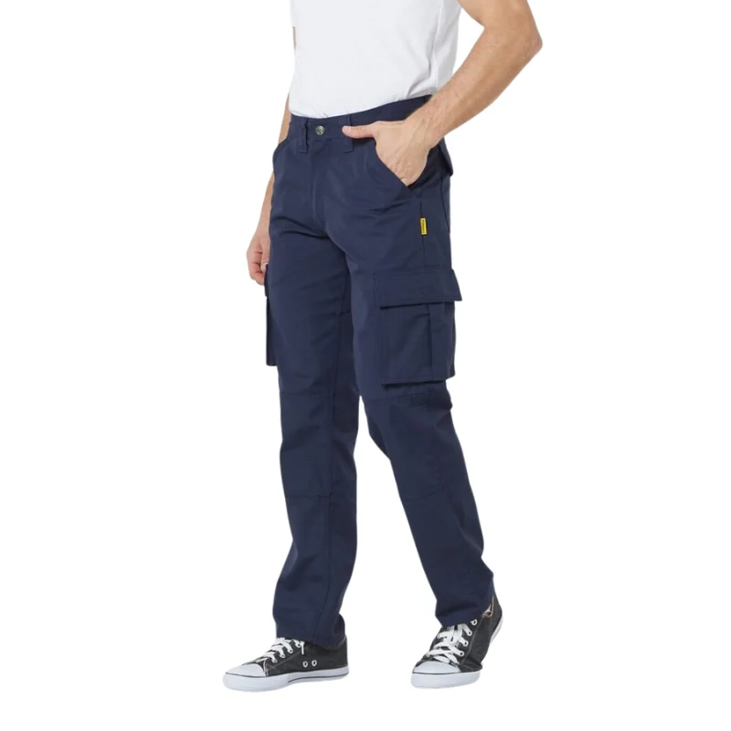 Pantalón cargo Ripstop Pampero azul marino antidesgarro para trabajo
