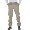 Pantalón liso Pampero beige resistente para uniforme laboral