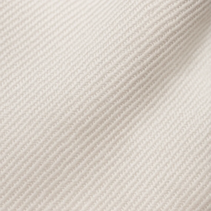Textura de tela resistente de camisa de trabajo Oxytone blanca