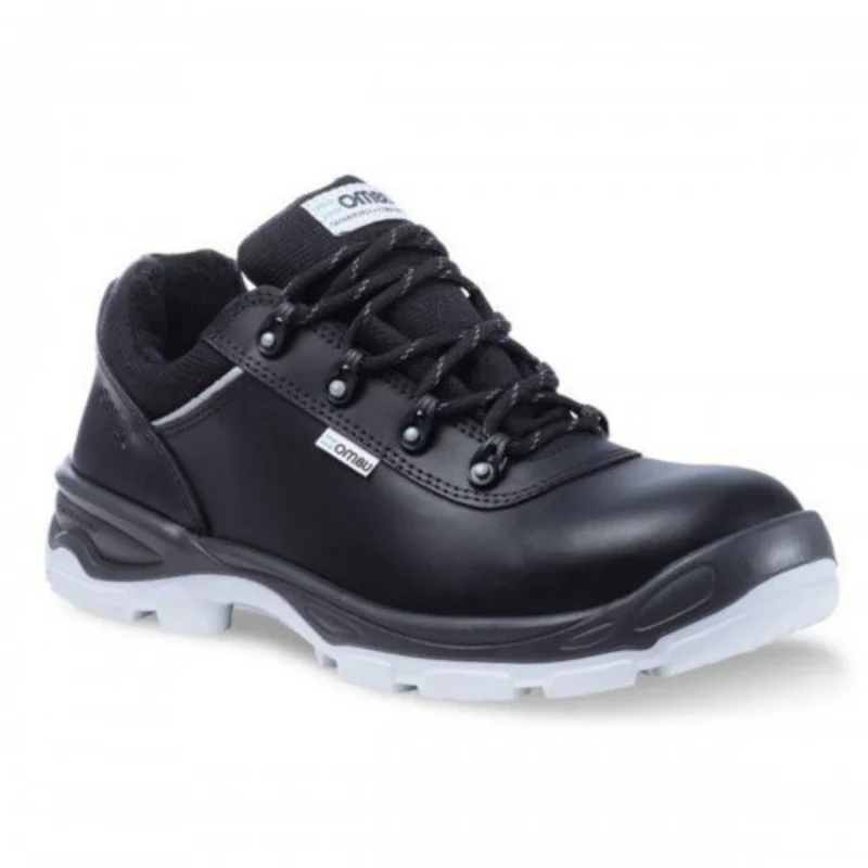 Zapato de seguridad Ozono Ombú negro ultraliviano para trabajo