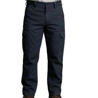 Pantalones de trabajo resistentes de gabardina y cargo